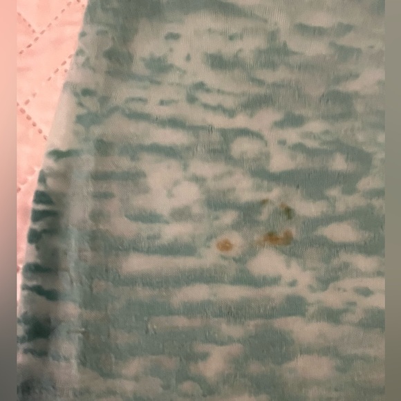 DONATED❗️Reebok burnout v neck “make your own yoga” t-shirt XS - Picture 3 of 3